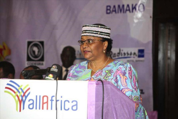 Mme Keita Aminata Maiga, Premiére Dame du Mali Mme Keita Aminata Maiga, Premiére Dame du Mali