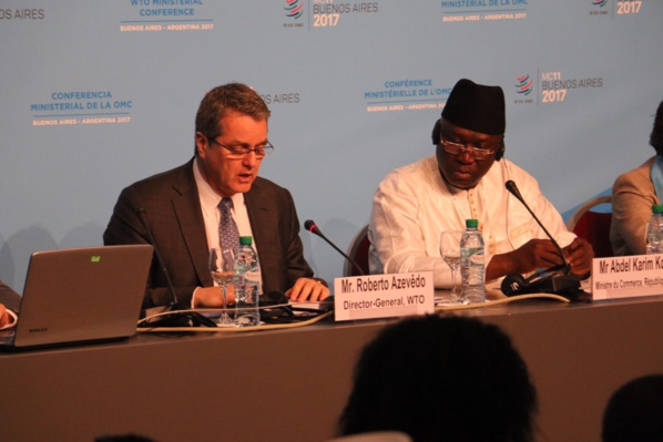 11ème Conférence ministériel de l'OMC : Les quatre pays africains du C4 lance un portail dédié au coton 11ème Conférence ministériel de l'OMC : Les quatre pays africains du C4 lance un portail dédié au coton