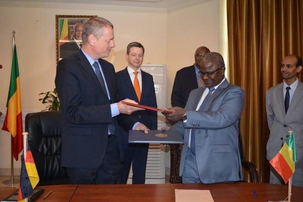 Coopération : Signature de l’arrangement de Coopération financière entre le Mali et l’Allemagne