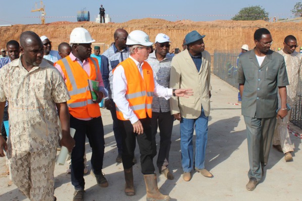 Alimentation en eau potable de Bamako : Le ministre visite  le chantier de kabala