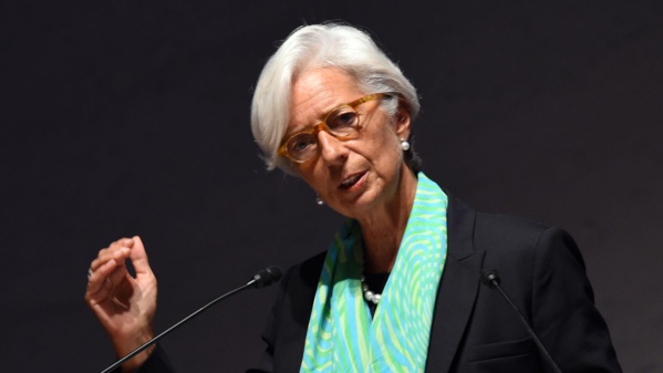 Christine Lagarde, Directrice générale du Fonds monétaire international (FMI)