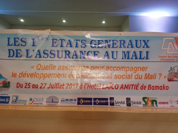 États généraux de l’Assurance au Mali : Présentation d’un plan d’actions 2019-2021 de mise en œuvre des résolutions