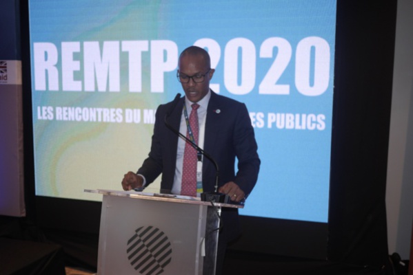 Adrien Diour, directeur de l'Agence Umoa-Titres