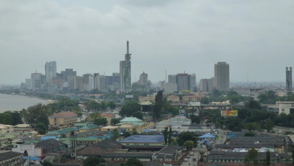 Vue aérienne de Lagos, la plus grande ville du Nigeria. © creative commons Vue aérienne de Lagos, la plus grande ville du Nigeria. © creative commons