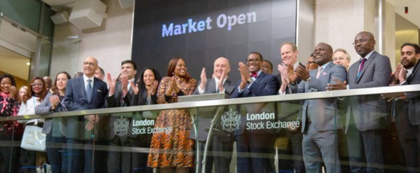 Bourse de Londres : Le président de la Bad ouvre la séance de cotation du jeudi 23 janvier 2020