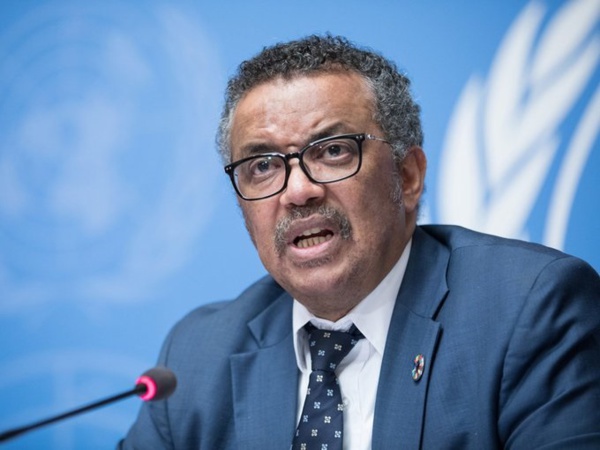 Tedros Adhanom Ghebreyesus, Directeur général de l'OMS s'exprime lors d'une conférence de presse à Genève (photo d'archives) Tedros Adhanom Ghebreyesus, Directeur général de l'OMS s'exprime lors d'une conférence de presse à Genève (photo d'archives)