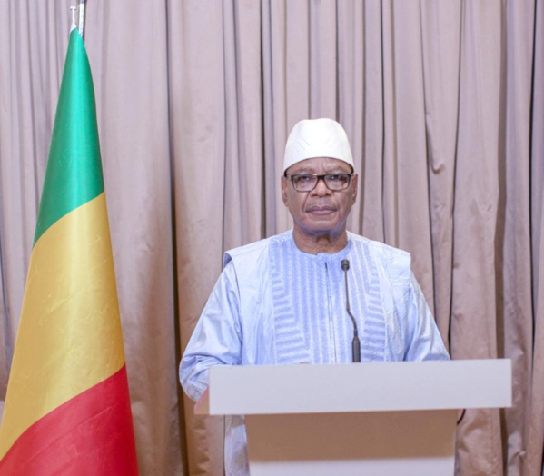 ADRESSE A LA NATION DU PRESIDENT IBRAHIM BOUBACAR KEITA SUITE A LA DECOUVERTE DE CAS DE CORONAVIRUS AU MALI