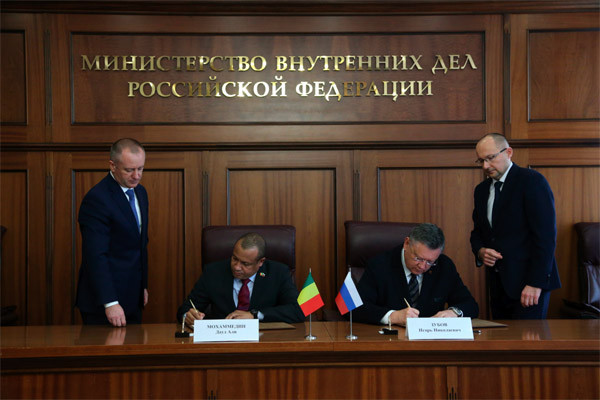 Mali–Russie : Signature d’un accord de coopération dans le domaine de la sécurité