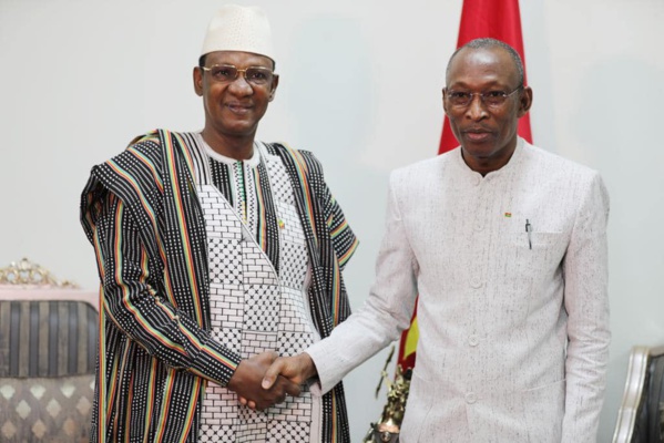 Choguel à Ouaga : « Le terrorisme sera vaincu au Sahel ! »