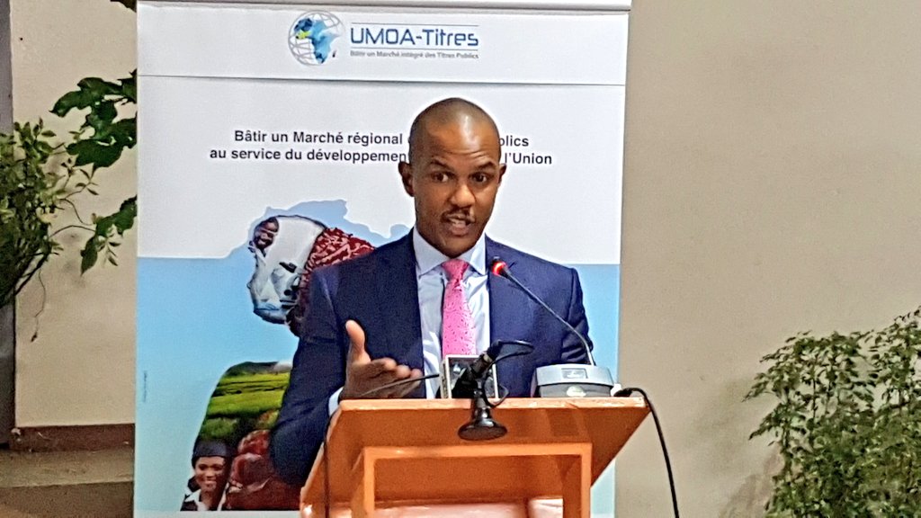 Adrien Diouf, Directeur de l'Agence Umoa-Titres