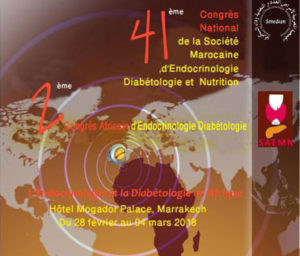 Santé : Marrakech accueille le 2ième Congrès de la Société Africaine d'Endocrinologie Métabolisme et Nutrition