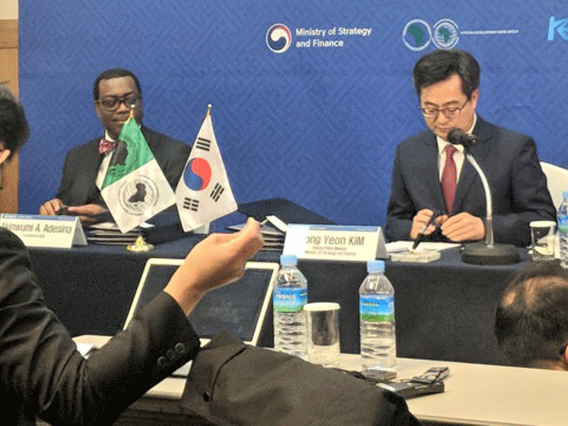 53eme Assemblées annuelles de la BAD  :Lancement d’un Fonds d’investissement en énergie Corée-Afrique en vue