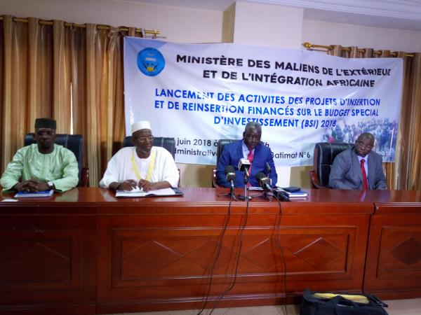 Migrants de retour au Mali : 72 projets de réinsertion financés à 100% par l’Etat