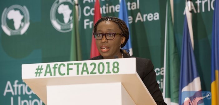 Zone libre échange: Vera Songwe prie le Nigéria de rejoindre la ZLECA