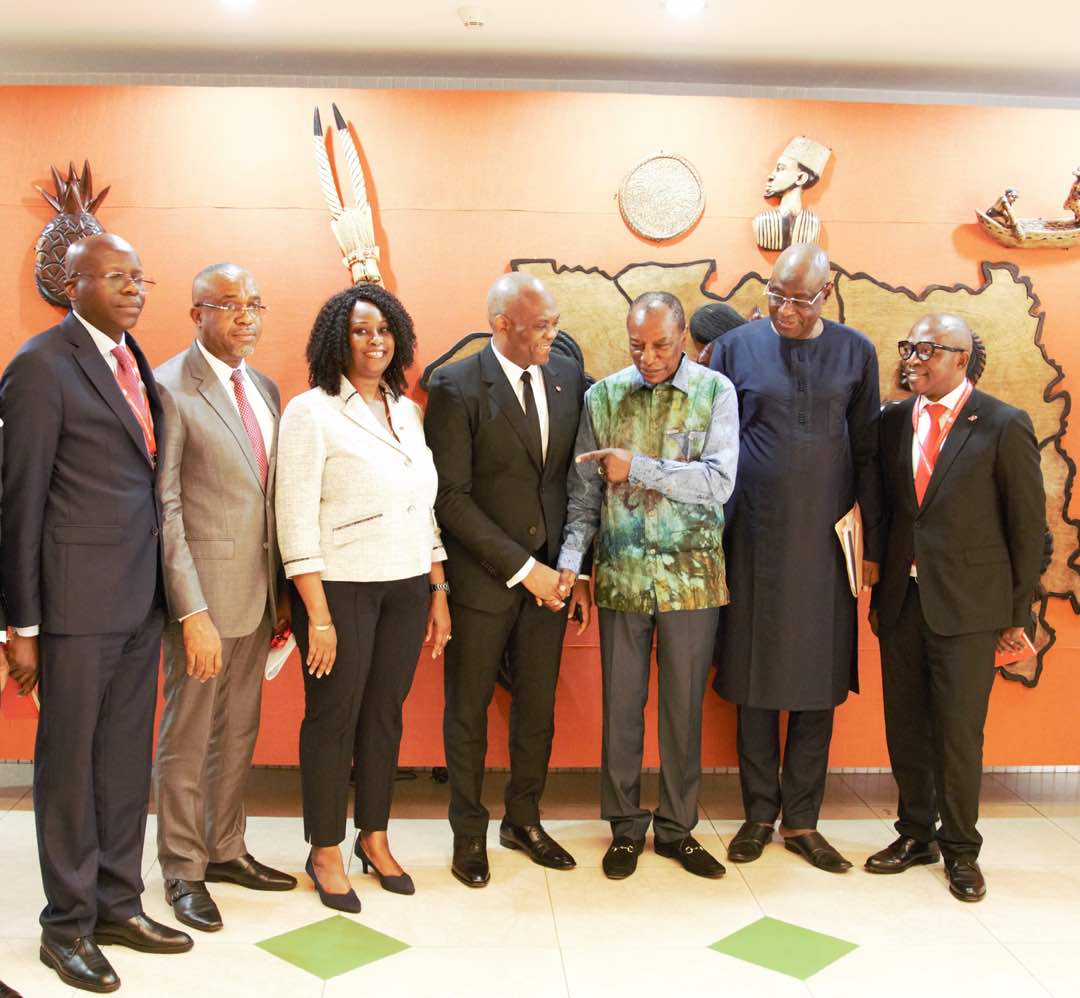 Le Président guinéen accueille Tony Elumelu, les entrepreneurs de TEF et s’engage à soutenir l’entreprenariat et le secteur privé en Guinée