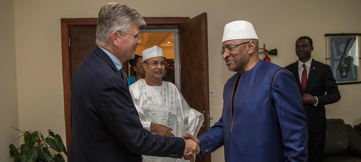 Le chef du maintien de la paix de l’ONU en visite au Mali qui vient de réélire son Président