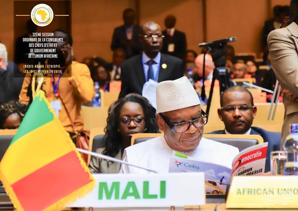 Union africaine : Ibrahima Boubacar Keita hérite des questions de culture et d’héritage