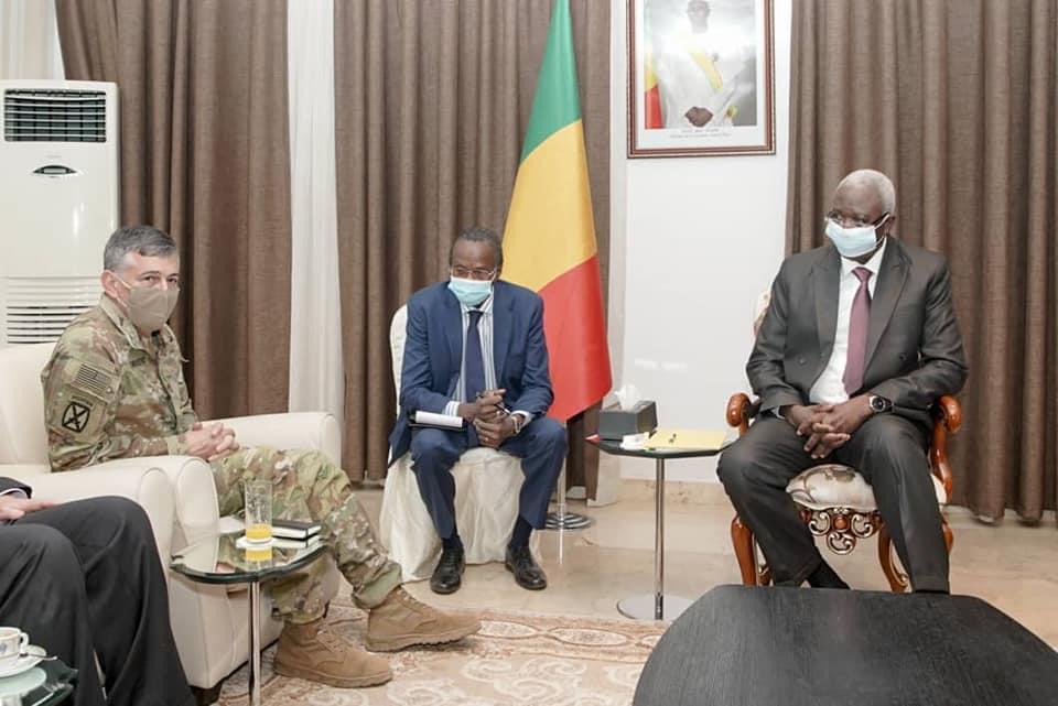 Coopération Mali-Etats-Unis: Le commandant en chef d’Africom reçu par le chef de l’Etat