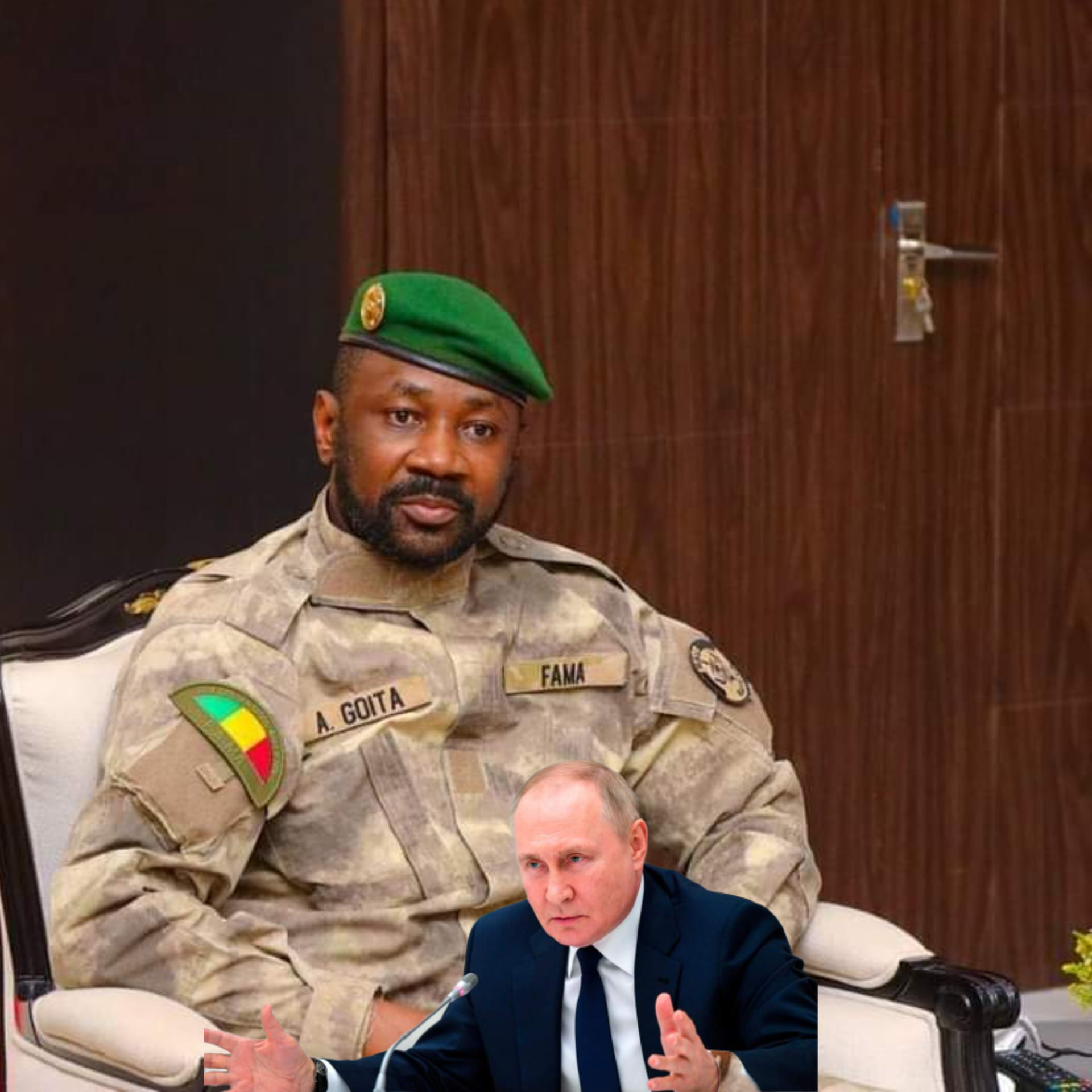 Mali : Le colonel Assimi Goïta invité au Sommet Russie-afrique Mali : Le colonel Assimi Goïta invité au Sommet Russie-afrique