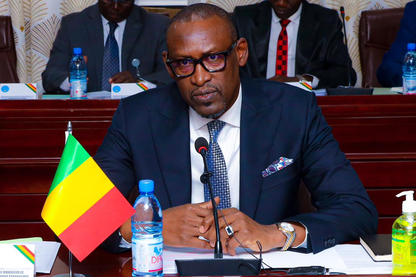 Grande Commission Mixte de Coopération Mali – Guinée : Le ministre des Affaires Étrangères et de la Coopération Internationale, SEM Abdoulaye DIOP conduit une importante délégation.
