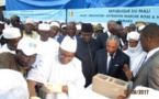 Rénovation du Marché Rose et des Halles aux légumes : Le président Ibrahim Boubacar Keïta lance les travaux