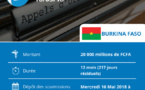 Bons du trésor : Le Burkina Faso cherche 20 milliards sur le marché financier