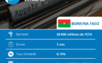 Obligations du Trésor : Le Burkina Faso émet 35 milliards sur le marché financier de l’Uemoa