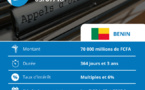 Emission simultanée de bons et d’obligations du Trésor : Le Bénin émet 70 milliards sur le marché financier