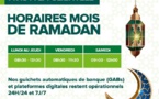 Mois de Ramadan : La BNDA informe sur les horaires d'ouverture et de fermeture de ses guichets