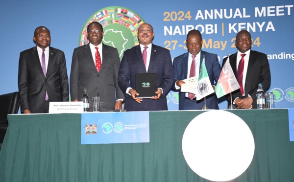 Organisation des Assemblées annuelles en 2024 : La Bad et le gouvernement du Kenya signent un accord