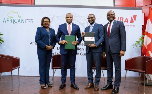 Pour faciliter le déploiement de 100 millions de dollars au profit des Pme africaines : United Bank for Africa et le Fonds africain de garantie signent un partenariat