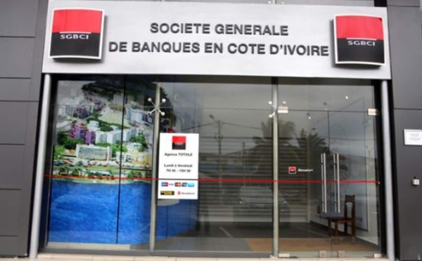 Banques : Le résultat net de la Société Générale Côte d’Ivoire demeure stable en 2025.